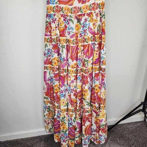 NWT Sezane X Farm Rio Alamedee Maxi Dress Size 4 - Picture 12 of 17